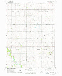 preview thumbnail of historical topo map of Story County, IA in 1975