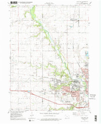 Download a high-resolution, GPS-compatible USGS topo map for Ames West, IA (1978 edition)