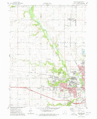 Download a high-resolution, GPS-compatible USGS topo map for Ames West, IA (1978 edition)