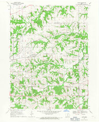 Download a high-resolution, GPS-compatible USGS topo map for Avery, IA (1971 edition)
