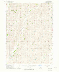 preview thumbnail of historical topo map of Pottawattamie County, IA in 1963