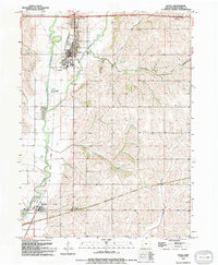 Download a high-resolution, GPS-compatible USGS topo map for Avoca, IA (1994 edition)