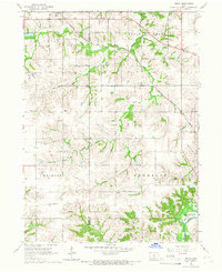 Download a high-resolution, GPS-compatible USGS topo map for Beech, IA (1966 edition)