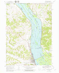 Download a high-resolution, GPS-compatible USGS topo map for Bellevue, IA (1979 edition)