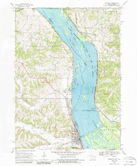 Download a high-resolution, GPS-compatible USGS topo map for Bellevue, IA (1986 edition)
