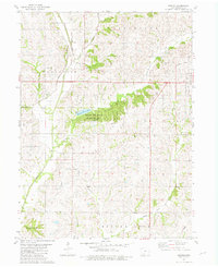 Download a high-resolution, GPS-compatible USGS topo map for Benton, IA (1981 edition)