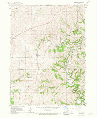 Download a high-resolution, GPS-compatible USGS topo map for Bernard, IA (1967 edition)