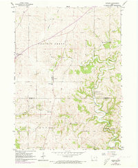 Download a high-resolution, GPS-compatible USGS topo map for Bernard, IA (1973 edition)