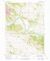 Download a high-resolution, GPS-compatible USGS topo map for Bertram, IA (1976 edition)