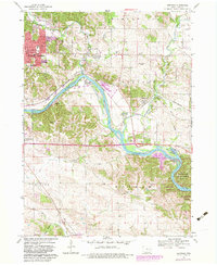 Download a high-resolution, GPS-compatible USGS topo map for Bertram, IA (1983 edition)