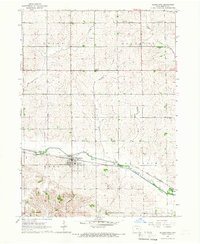 Download a high-resolution, GPS-compatible USGS topo map for Blairstown, IA (1966 edition)