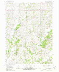 preview thumbnail of historical topo map of Worth County, IA in 1981