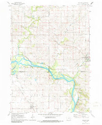 Download a high-resolution, GPS-compatible USGS topo map for Brandon, IA (1986 edition)