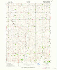 1963 Map of Buckingham, 1964 Print