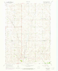 1963 Map of Black Hawk County, IA, 1973 Print
