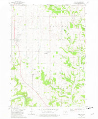 Download a high-resolution, GPS-compatible USGS topo map for Burr Oak, IA (1982 edition)