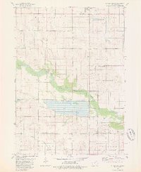 Download a high-resolution, GPS-compatible USGS topo map for Butler Center, IA (1980 edition)
