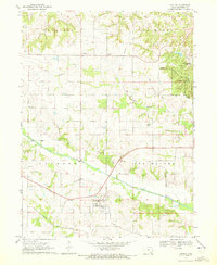 Download a high-resolution, GPS-compatible USGS topo map for Cantril, IA (1972 edition)