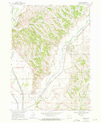 Download a high-resolution, GPS-compatible USGS topo map for Castana, IA (1971 edition)