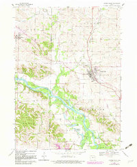 Download a high-resolution, GPS-compatible USGS topo map for Center Point, IA (1983 edition)