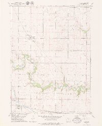 Download a high-resolution, GPS-compatible USGS topo map for Clare, IA (1979 edition)