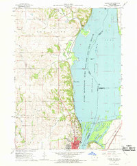 Download a high-resolution, GPS-compatible USGS topo map for Clinton NW, IA (1969 edition)