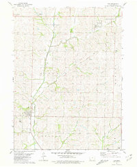 preview thumbnail of historical topo map of Coin, IA in 1981