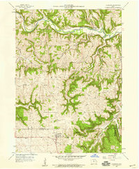 Download a high-resolution, GPS-compatible USGS topo map for Colesburg, IA (1959 edition)