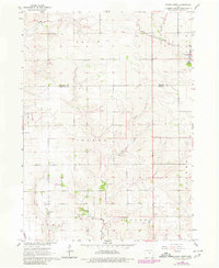 preview thumbnail of historical topo map of Marshall County, IA in 1960