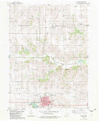 Download a high-resolution, GPS-compatible USGS topo map for Corydon, IA (1983 edition)