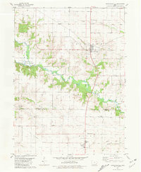 Download a high-resolution, GPS-compatible USGS topo map for Crawfordsville, IA (1981 edition)