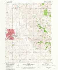 Download a high-resolution, GPS-compatible USGS topo map for Creston East, IA (1981 edition)