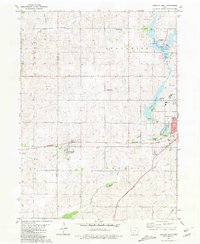 Download a high-resolution, GPS-compatible USGS topo map for Creston West, IA (1981 edition)