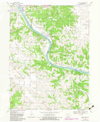 Download a high-resolution, GPS-compatible USGS topo map for Croton, IA (1983 edition)