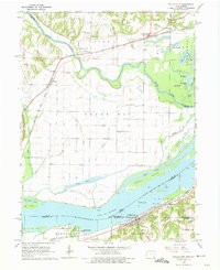 Download a high-resolution, GPS-compatible USGS topo map for Dallas City, IA (1975 edition)
