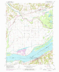 Download a high-resolution, GPS-compatible USGS topo map for Dallas City, IA (1977 edition)