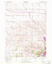 Download a high-resolution, GPS-compatible USGS topo map for Davenport West, IA (1971 edition)