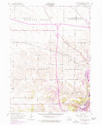 Download a high-resolution, GPS-compatible USGS topo map for Davenport West, IA (1977 edition)