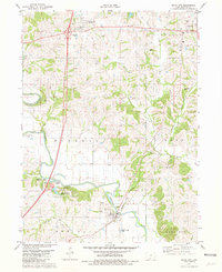 Download a high-resolution, GPS-compatible USGS topo map for Davis City, IA (1981 edition)