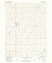 Download a high-resolution, GPS-compatible USGS topo map for Defiance, IA (1973 edition)