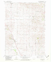 preview thumbnail of historical topo map of Clinton County, IA in 1980