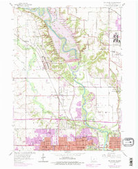 Download a high-resolution, GPS-compatible USGS topo map for Des Moines NW, IA (1977 edition)