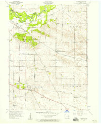 Download a high-resolution, GPS-compatible USGS topo map for Donahue, IA (1958 edition)