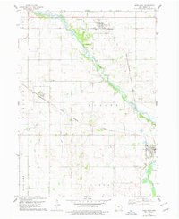 preview thumbnail of historical topo map of Wright County, IA in 1978