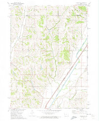 Download a high-resolution, GPS-compatible USGS topo map for Dunlap SW, IA (1973 edition)