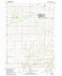 Download a high-resolution, GPS-compatible USGS topo map for Durant, IA (1992 edition)