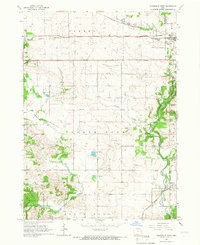 Download a high-resolution, GPS-compatible USGS topo map for Dyersville West, IA (1967 edition)
