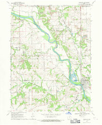 Download a high-resolution, GPS-compatible USGS topo map for Eddyville, IA (1971 edition)