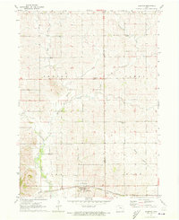 Download a high-resolution, GPS-compatible USGS topo map for Elberon, IA (1973 edition)