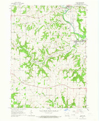 Download a high-resolution, GPS-compatible USGS topo map for Elgin, IA (1966 edition)